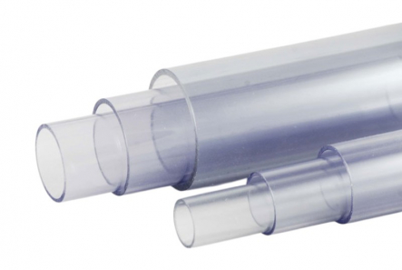 PVC -U Rohr Transparent